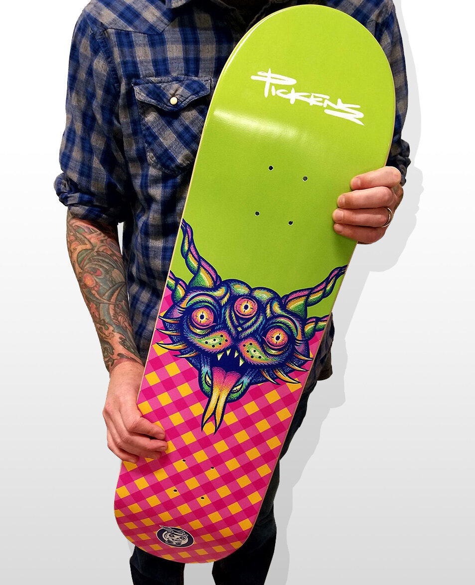 Creative Fang Studio in Fresno CA - Illustration and Skateboard Design