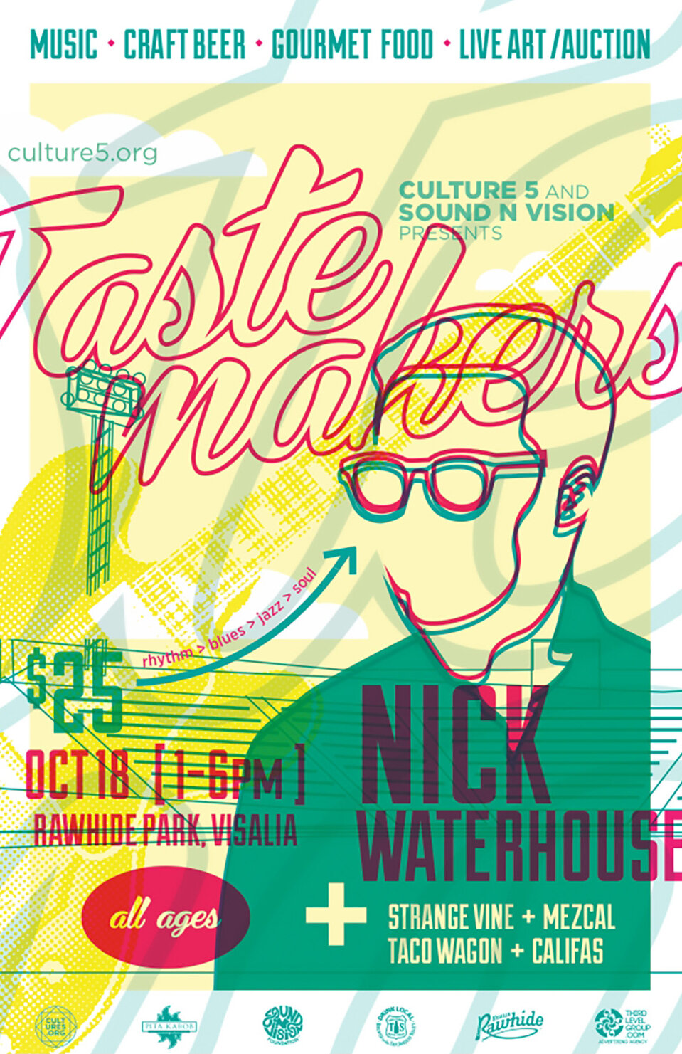 Creative Fang Studio in Fresno CA - Illustration Poster Concert