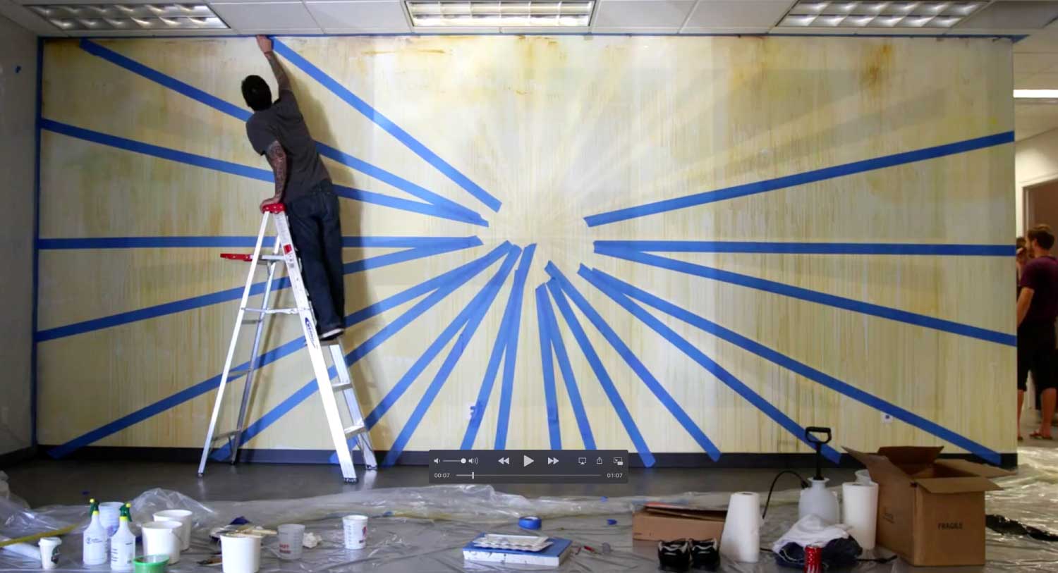 Creative Fang Studio in Fresno CA - mural painting